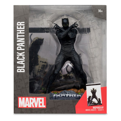 Marvel Collection PVC Statue 1/10 Black Panther (Marvel Knights #4) 17cm - Scale Statue - McFarlane Toys - Hobby Figures UK
