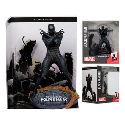 Marvel Collection PVC Statue 1/10 Black Panther (Marvel Knights #4) 17cm - Scale Statue - McFarlane Toys - Hobby Figures UK