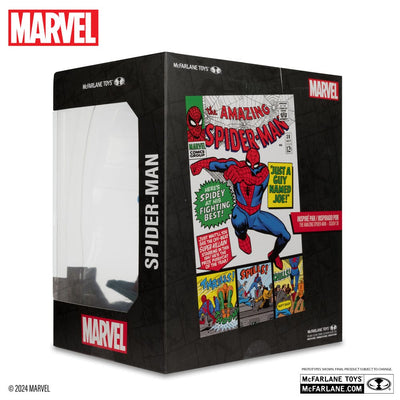 Marvel Collection PVC Statue 1/10 Spider-Man (The Amazing Spider-Man #38) (Gold Label) 15cm - Scale Statue - McFarlane Toys - Hobby Figures UK