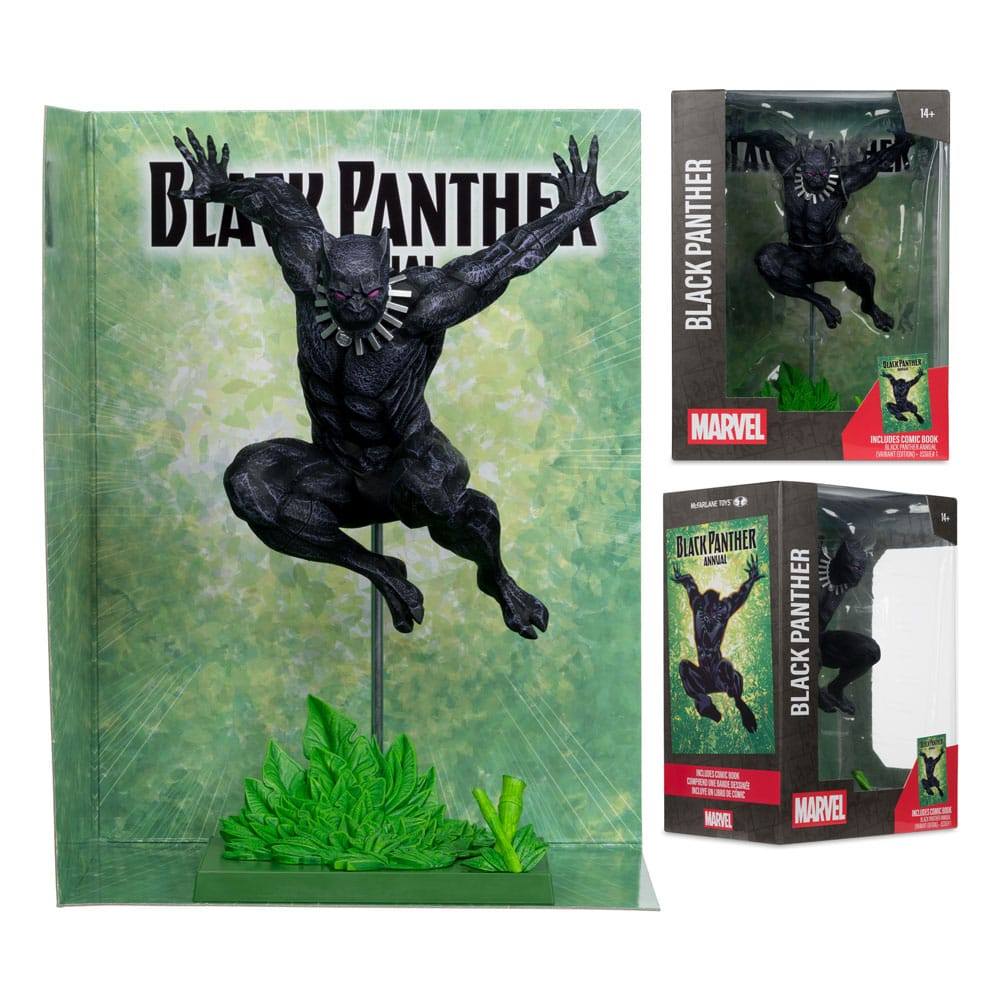 Marvel Collection PVC Statue 1/6 Black Panther (Black Panther Annual #1) (Variant) 29cm - Scale Statue - McFarlane Toys - Hobby Figures UK