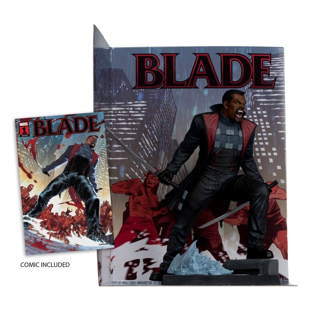 Marvel Collection PVC Statue 1/6 Blade (Blade #1) 19cm - Scale Statue - McFarlane Toys - Hobby Figures UK