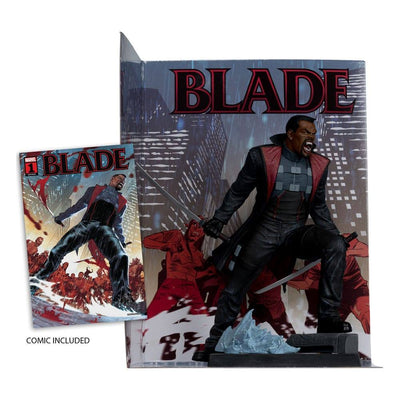 Marvel Collection PVC Statue 1/6 Blade (Blade #1) 19cm - Scale Statue - McFarlane Toys - Hobby Figures UK