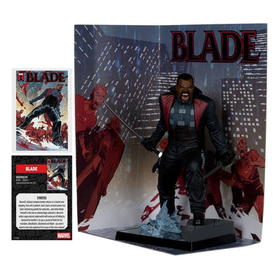 Marvel Collection PVC Statue 1/6 Blade (Blade #1) 19cm - Scale Statue - McFarlane Toys - Hobby Figures UK