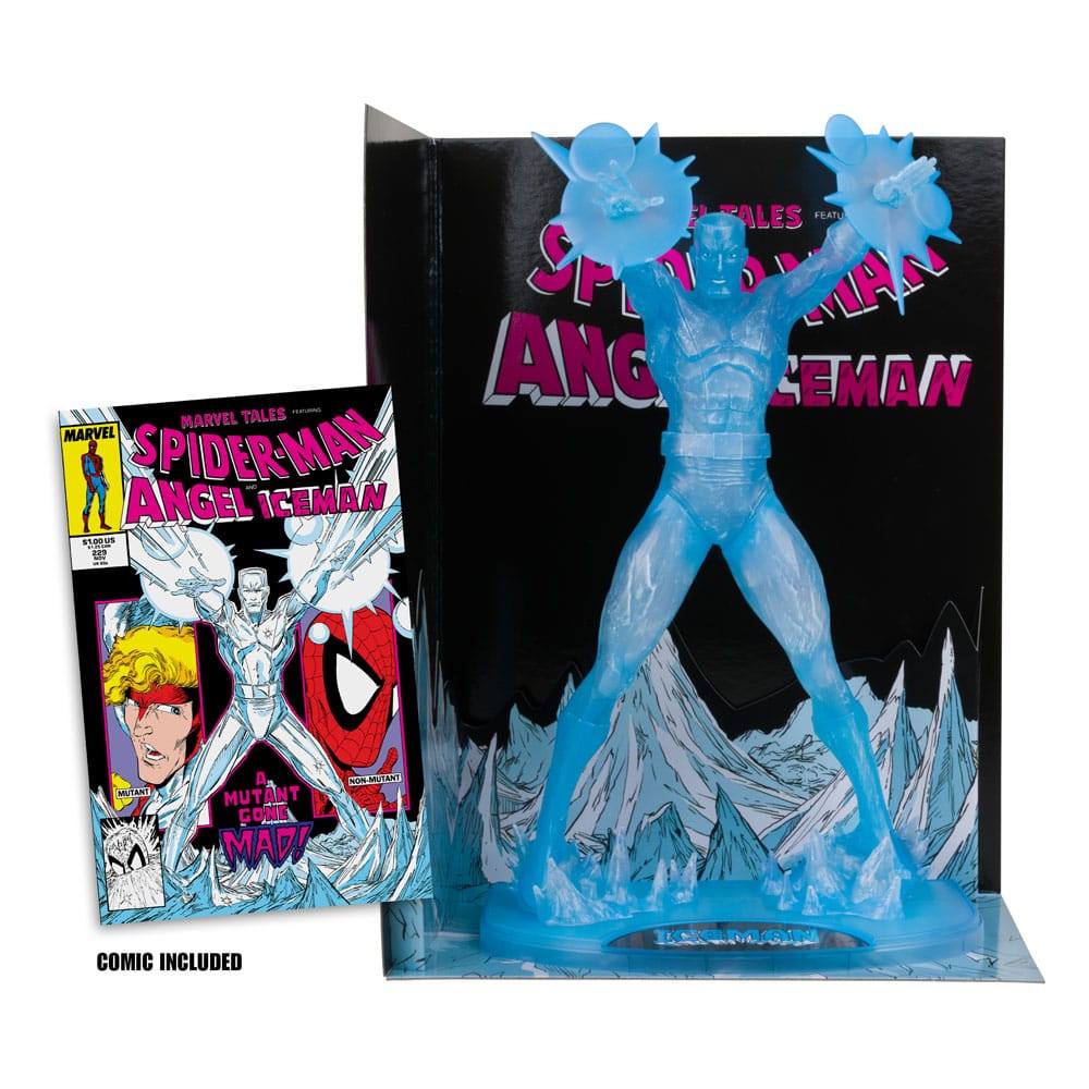 Marvel Collection PVC Statue 1/6 Iceman (Marvel Tales #229) (Red Platinum Edition) 29cm - Scale Statue - McFarlane Toys - Hobby Figures UK