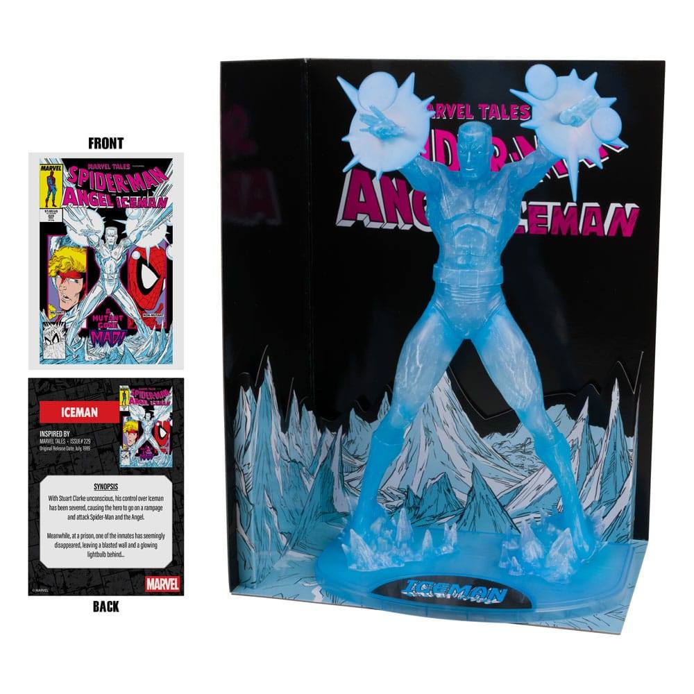 Marvel Collection PVC Statue 1/6 Iceman (Marvel Tales #229) (Red Platinum Edition) 29cm - Scale Statue - McFarlane Toys - Hobby Figures UK