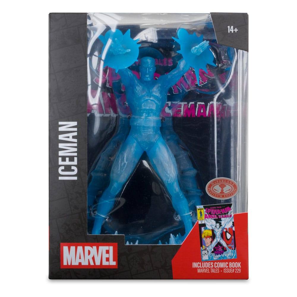 Marvel Collection PVC Statue 1/6 Iceman (Marvel Tales #229) (Red Platinum Edition) 29cm - Scale Statue - McFarlane Toys - Hobby Figures UK