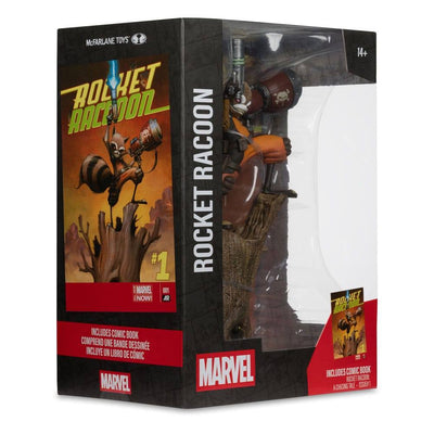 Marvel Collection PVC Statue 1/6 Rocket Racoon (Rocket Racoon: A Chasing Tale #1) 18cm - Scale Statue - McFarlane Toys - Hobby Figures UK