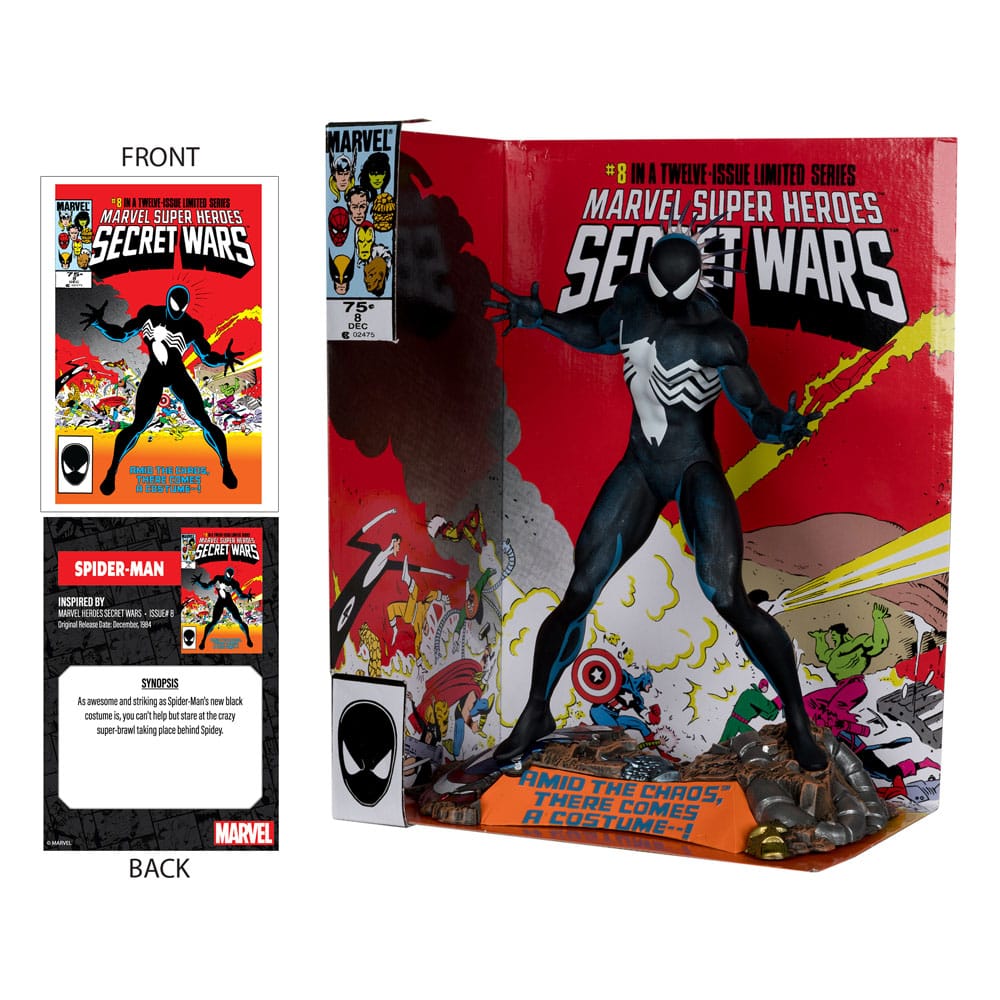 Marvel Collection PVC Statue 1/6 Spider-Man (Marvel Super Heroes Secret Wars #8) 27cm