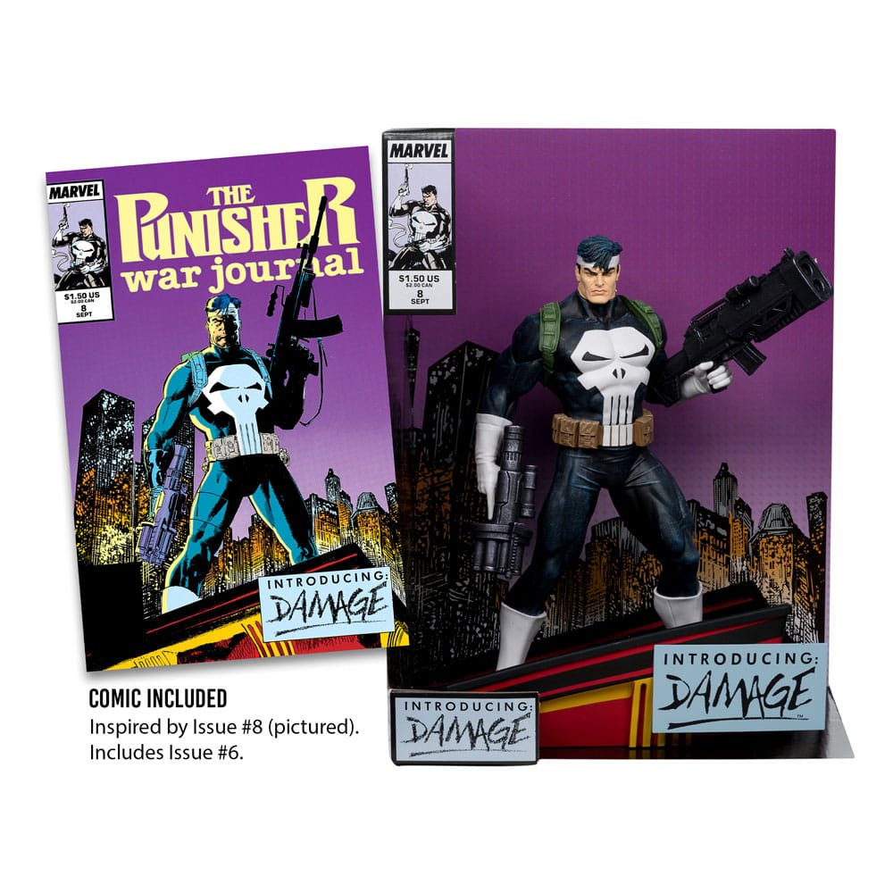Marvel Collection PVC Statue 1/6 The Punisher (The Punisher War Journal #8) 26cm - Scale Statue - McFarlane Toys - Hobby Figures UK