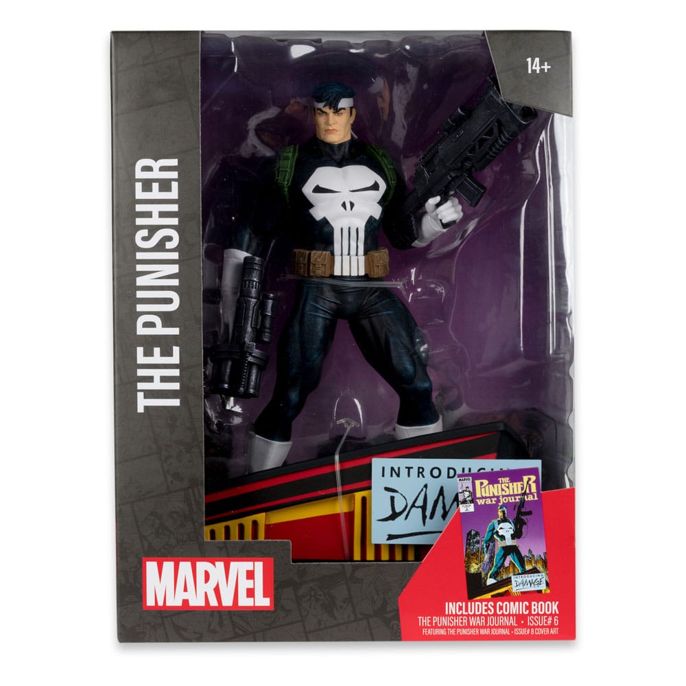Marvel Collection PVC Statue 1/6 The Punisher (The Punisher War Journal #8) 26cm - Scale Statue - McFarlane Toys - Hobby Figures UK