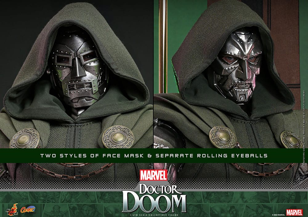 Marvel Comic Masterpiece Action Figure 1/6 Doctor Doom 33cm - Action Figures - Hot Toys - Hobby Figures UK