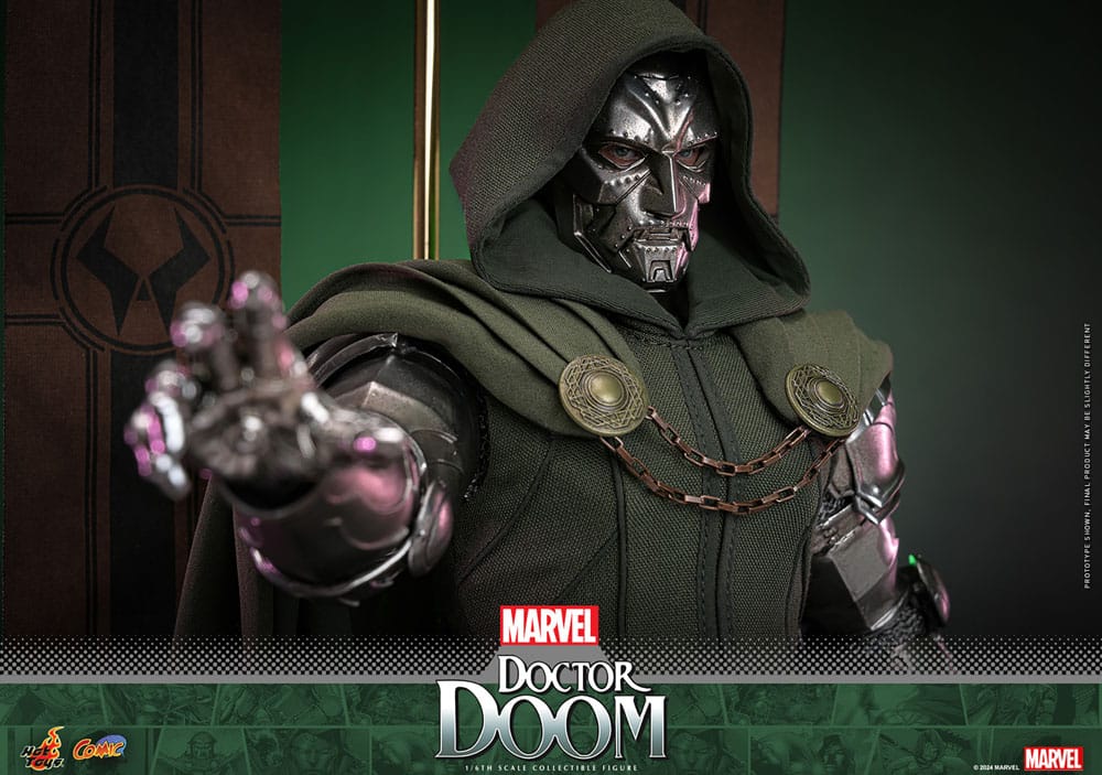 Marvel Comic Masterpiece Action Figure 1/6 Doctor Doom 33cm - Action Figures - Hot Toys - Hobby Figures UK