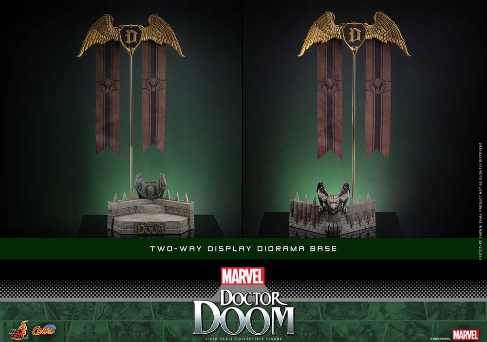 Marvel Comic Masterpiece Action Figure 1/6 Doctor Doom 33cm - Action Figures - Hot Toys - Hobby Figures UK