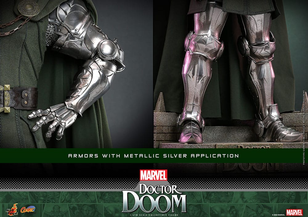 Marvel Comic Masterpiece Action Figure 1/6 Doctor Doom 33cm - Action Figures - Hot Toys - Hobby Figures UK