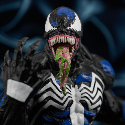 Marvel Comics Bust 1/6 Venom Blue Version DST Web Exclusive 15cm - Scale Statue - Diamond Select - Hobby Figures UK