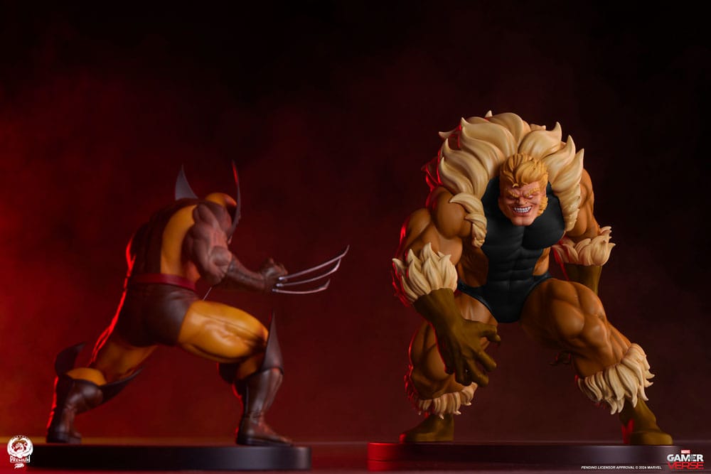 Marvel Gamerverse Classics PVC Statue 1/10 Sabretooth (Classic Edition) 20cm - Scale Statue - Premium Collectibles Studio - Hobby Figures UK