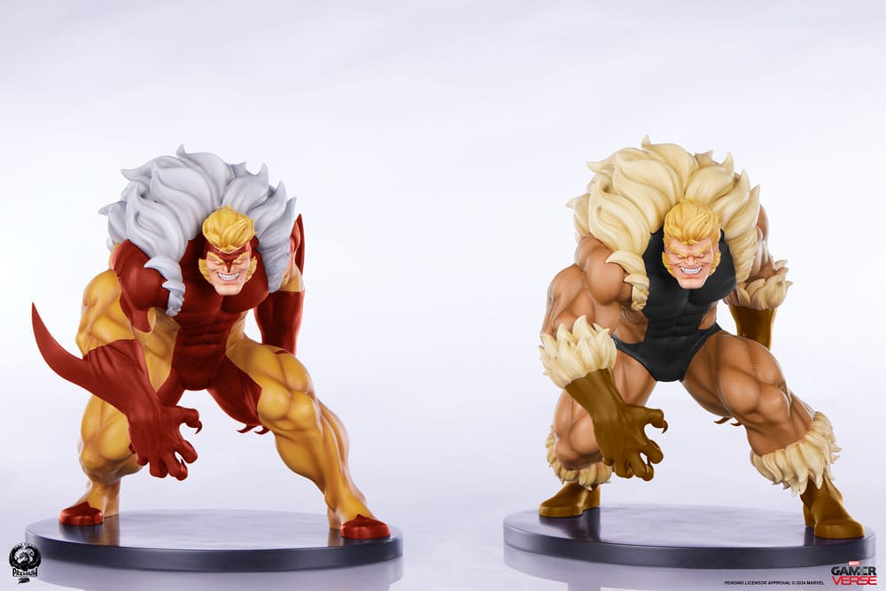 Marvel Gamerverse Classics PVC Statue 1/10 Sabretooth (Classic Edition) 20cm - Scale Statue - Premium Collectibles Studio - Hobby Figures UK
