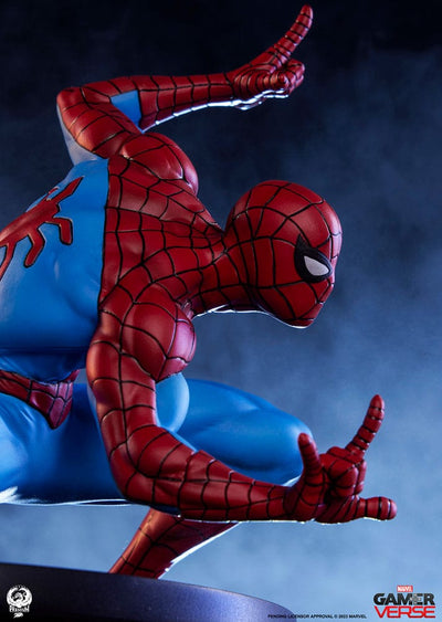 Marvel Gamerverse Classics PVC Statue 1/10 Spider-Man (Classic Edition) 13cm - Scale Statue - PCS - Hobby Figures UK