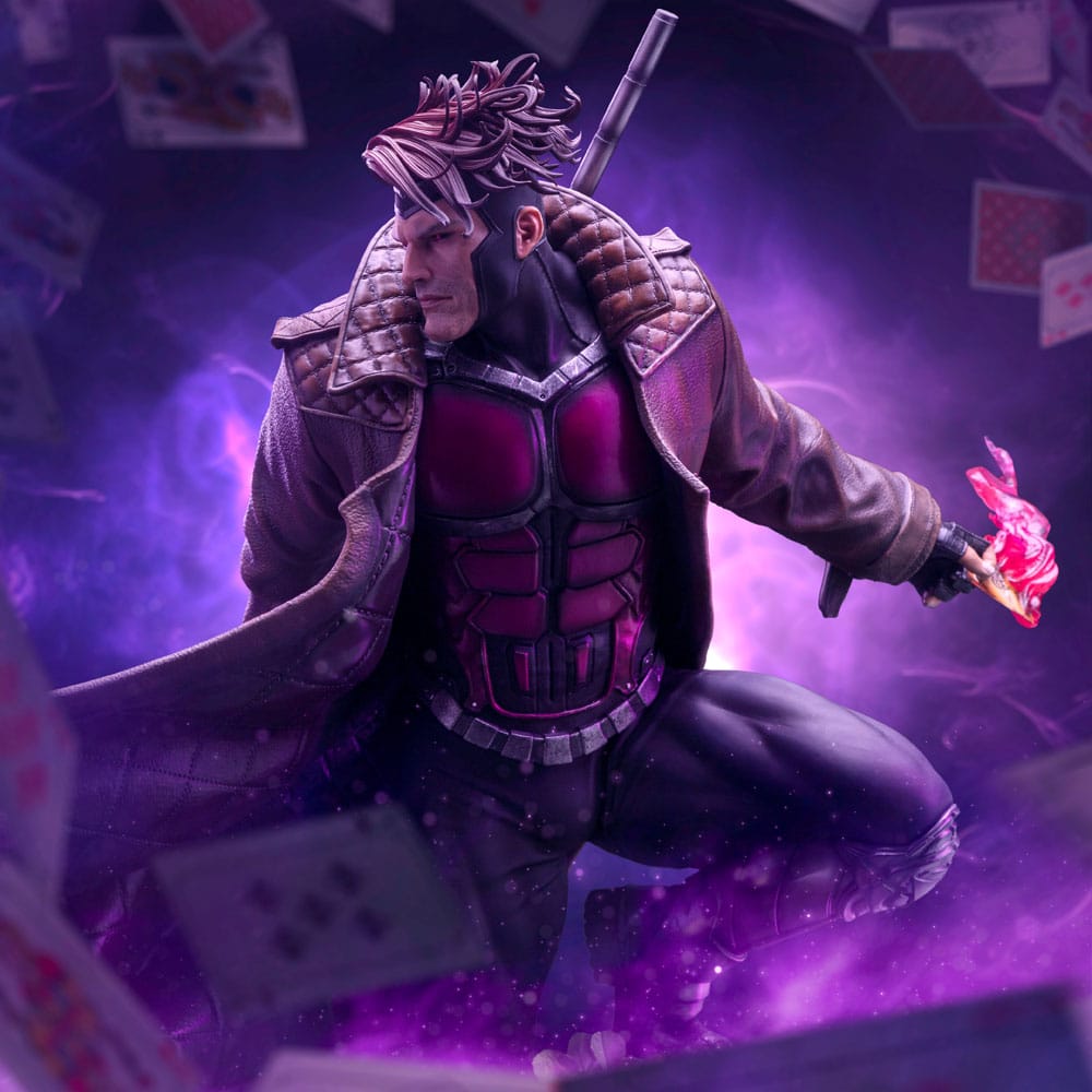 Marvel Legacy Replica Statue 1/4 Gambit 71cm - Scale Statue - Iron Studios - Hobby Figures UK
