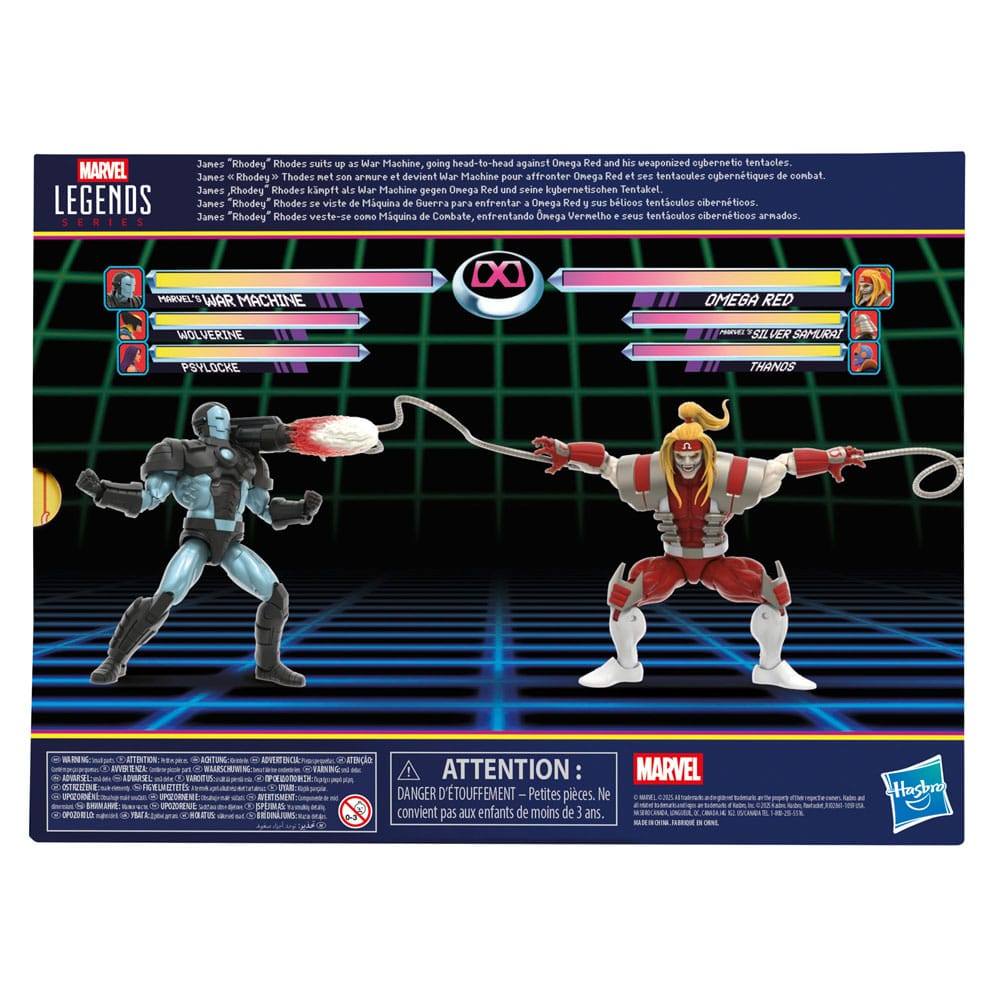 Marvel Legends Gamerverse Action Figure 2-Pack War Machine vs. Omega Red 15cm - Action Figures - Hasbro - Hobby Figures UK