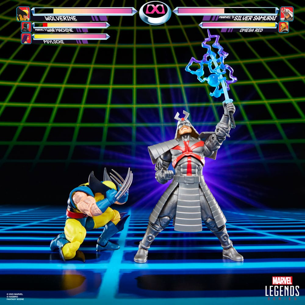Marvel Legends Gamerverse Action Figure 2-Pack Wolverine vs. Silver Samurai 15cm - Action Figures - Hasbro - Hobby Figures UK