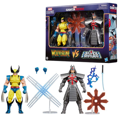 Marvel Legends Gamerverse Action Figure 2-Pack Wolverine vs. Silver Samurai 15cm - Action Figures - Hasbro - Hobby Figures UK