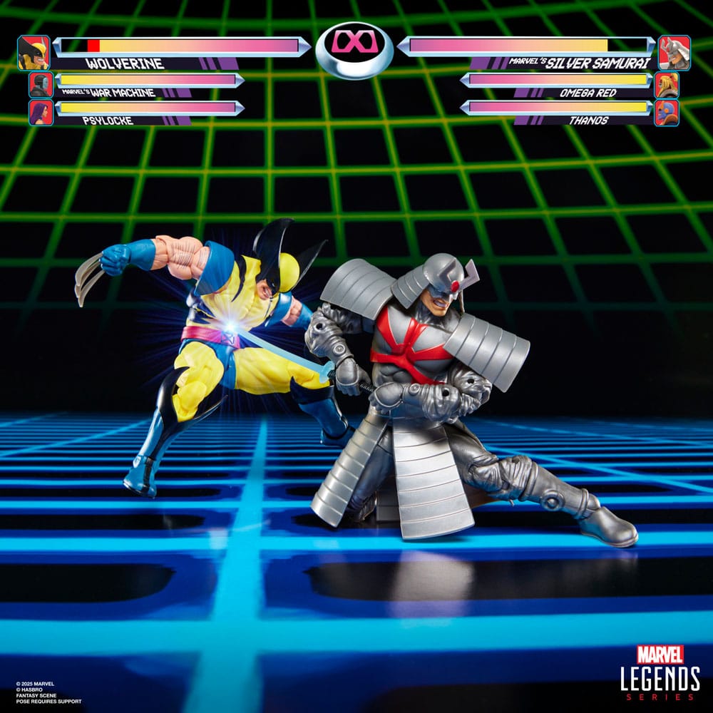 Marvel Legends Gamerverse Action Figure 2-Pack Wolverine vs. Silver Samurai 15cm - Action Figures - Hasbro - Hobby Figures UK