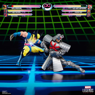 Marvel Legends Gamerverse Action Figure 2-Pack Wolverine vs. Silver Samurai 15cm - Action Figures - Hasbro - Hobby Figures UK