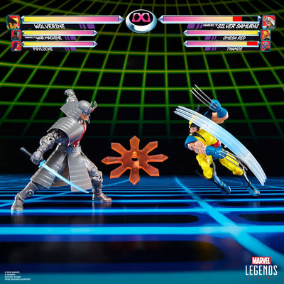 Marvel Legends Gamerverse Action Figure 2-Pack Wolverine vs. Silver Samurai 15cm - Action Figures - Hasbro - Hobby Figures UK
