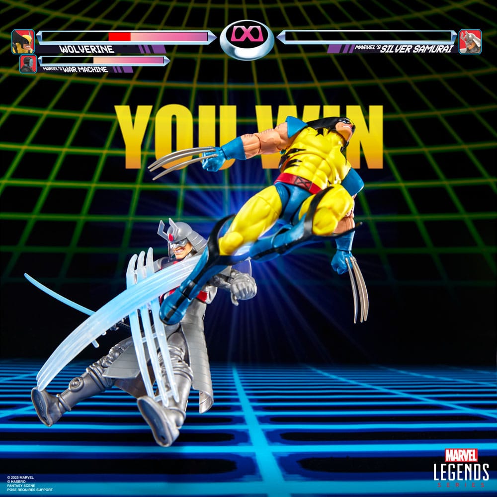 Marvel Legends Gamerverse Action Figure 2-Pack Wolverine vs. Silver Samurai 15cm - Action Figures - Hasbro - Hobby Figures UK