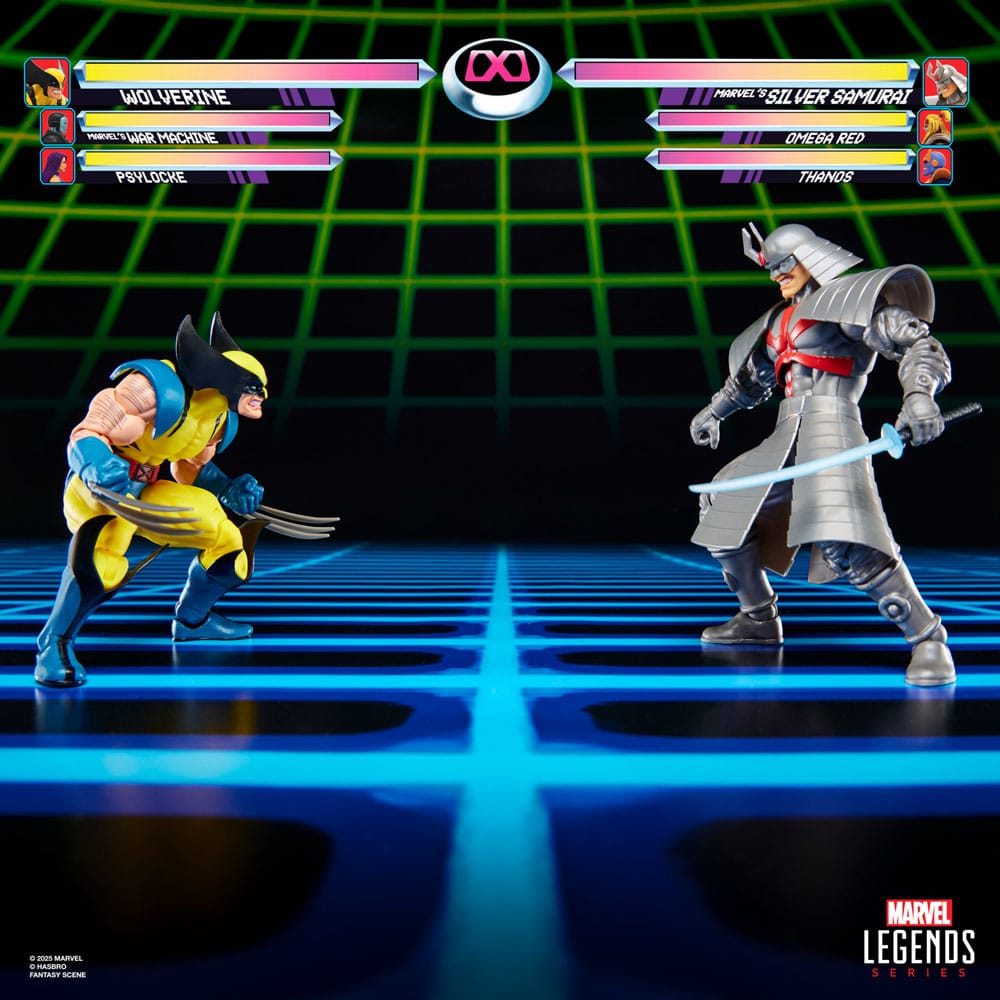 Marvel Legends Gamerverse Action Figure 2-Pack Wolverine vs. Silver Samurai 15cm - Action Figures - Hasbro - Hobby Figures UK