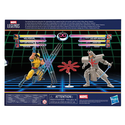 Marvel Legends Gamerverse Action Figure 2-Pack Wolverine vs. Silver Samurai 15cm - Action Figures - Hasbro - Hobby Figures UK
