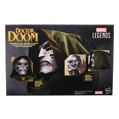 Marvel Legends Roleplay Replica Doctor Doom Premium Helmet - Scale Statue - Hasbro - Hobby Figures UK