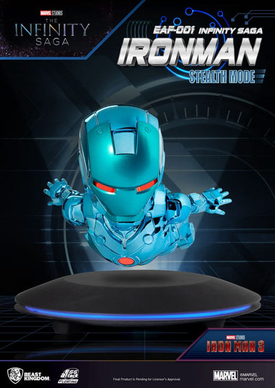 Marvel Mini Egg Attack Figures The Infinity Saga Ironman Stealth Mode 16cm - Mini Figures - Beast Kingdom Toys - Hobby Figures UK