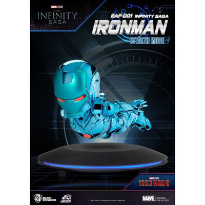Marvel Mini Egg Attack Figures The Infinity Saga Ironman Stealth Mode 16cm - Mini Figures - Beast Kingdom Toys - Hobby Figures UK