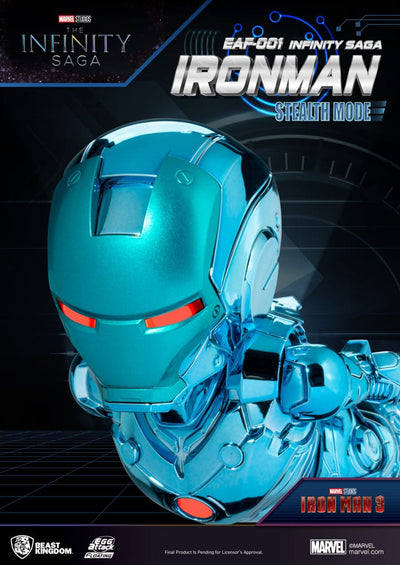 Marvel Mini Egg Attack Figures The Infinity Saga Ironman Stealth Mode 16cm - Mini Figures - Beast Kingdom Toys - Hobby Figures UK