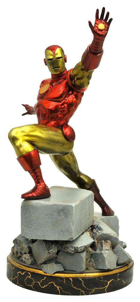 Marvel Premier Collection PVC Statue Classic Iron Man 35cm - Scale Statue - Diamond Select - Hobby Figures UK