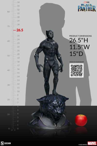 Marvel Premium Format Statue 1/4 Black Panther 67cm - Scale Statue - Sideshow Collectibles - Hobby Figures UK