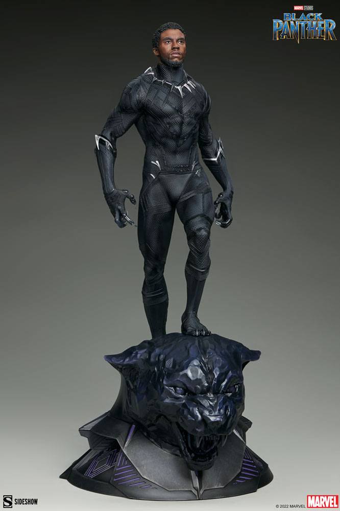 Marvel Premium Format Statue 1/4 Black Panther 67cm - Scale Statue - Sideshow Collectibles - Hobby Figures UK