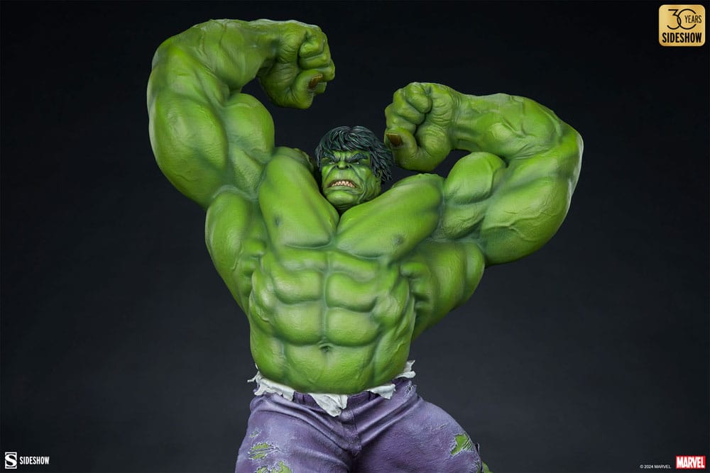 Marvel Premium Format Statue Hulk: Classic 74cm - Scale Statue - Sideshow Collectibles - Hobby Figures UK