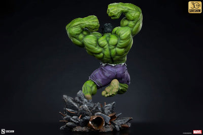 Marvel Premium Format Statue Hulk: Classic 74cm - Scale Statue - Sideshow Collectibles - Hobby Figures UK