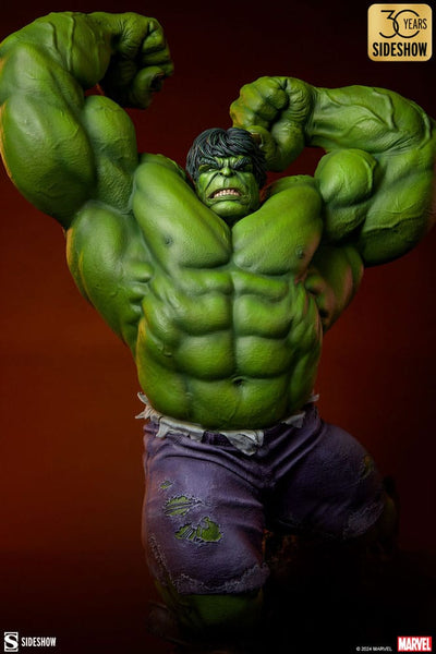 Marvel Premium Format Statue Hulk: Classic 74cm - Scale Statue - Sideshow Collectibles - Hobby Figures UK