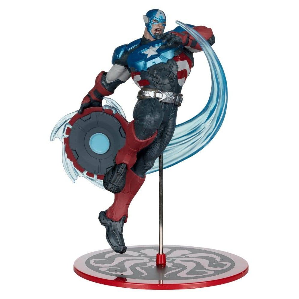 Marvel Rivals Collection 1/10 Action Figure Captain America 20cm ...