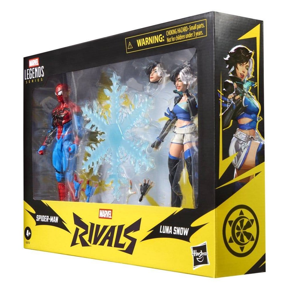 Marvel Rivlas Figure Marvel Rivals Marvel Legends Action Figure 2-Pack Spider-Man & Luna Sn ...