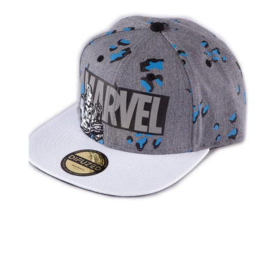 Marvel Snapback Cap Logo Retro Classic All Over Print - Apparel & Accessories - Difuzed - Hobby Figures UK