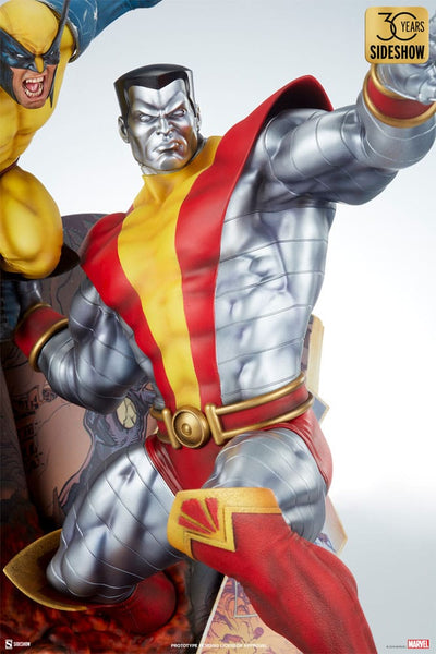 Marvel Statue Fastball Special: Colossus and Wolverine Statue 46cm - Scale Statue - Sideshow Collectibles - Hobby Figures UK