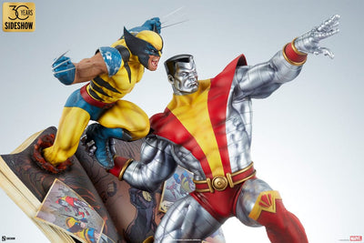 Marvel Statue Fastball Special: Colossus and Wolverine Statue 46cm - Scale Statue - Sideshow Collectibles - Hobby Figures UK