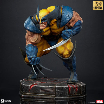 Marvel Statue Wolverine: Berserker Rage 48cm - Scale Statue - Sideshow Collectibles - Hobby Figures UK