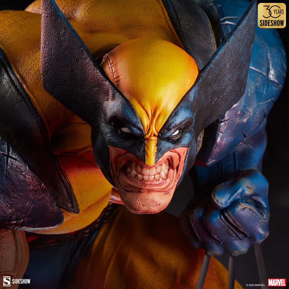 Marvel Statue Wolverine: Berserker Rage 48cm - Scale Statue - Sideshow Collectibles - Hobby Figures UK