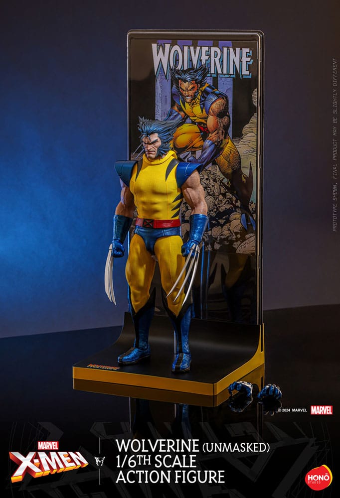 Marvel X-Men Action Figure 1/6 Wolverine (Unmasked) 28cm - Action Figures - Hono Studio - Hobby Figures UK